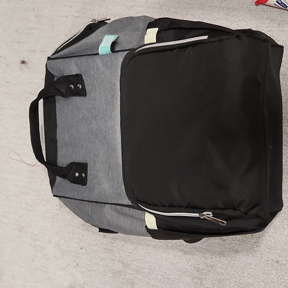 Breast pump bag/diaper bag